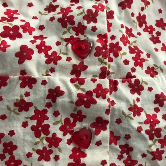 Tuti Fruiti Red & White Floral Matching Set - Picture 5 of 7